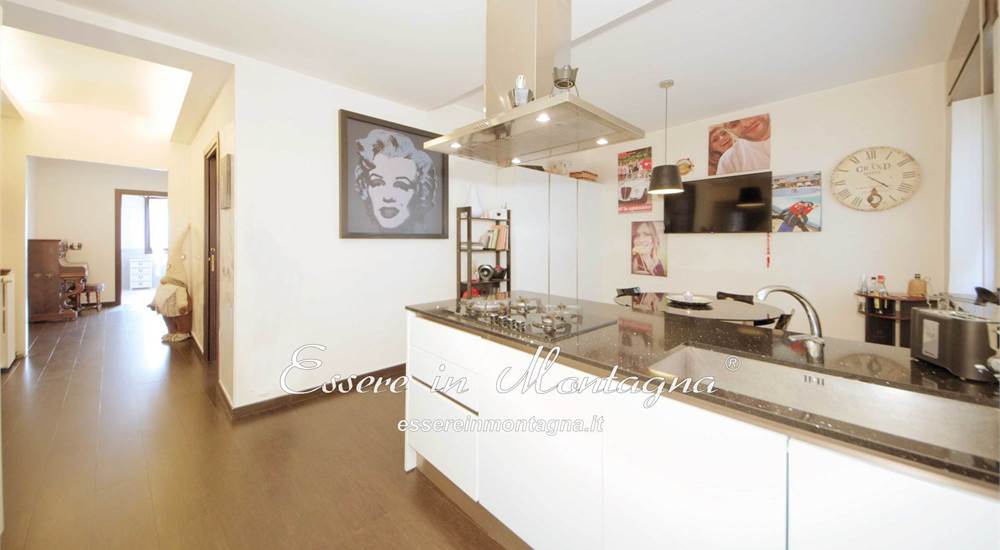 La cucina con penisola