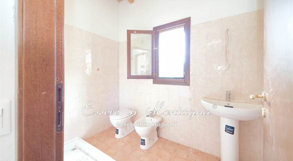 Il bagno della zona notte