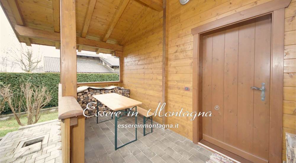 Il portico di ingresso