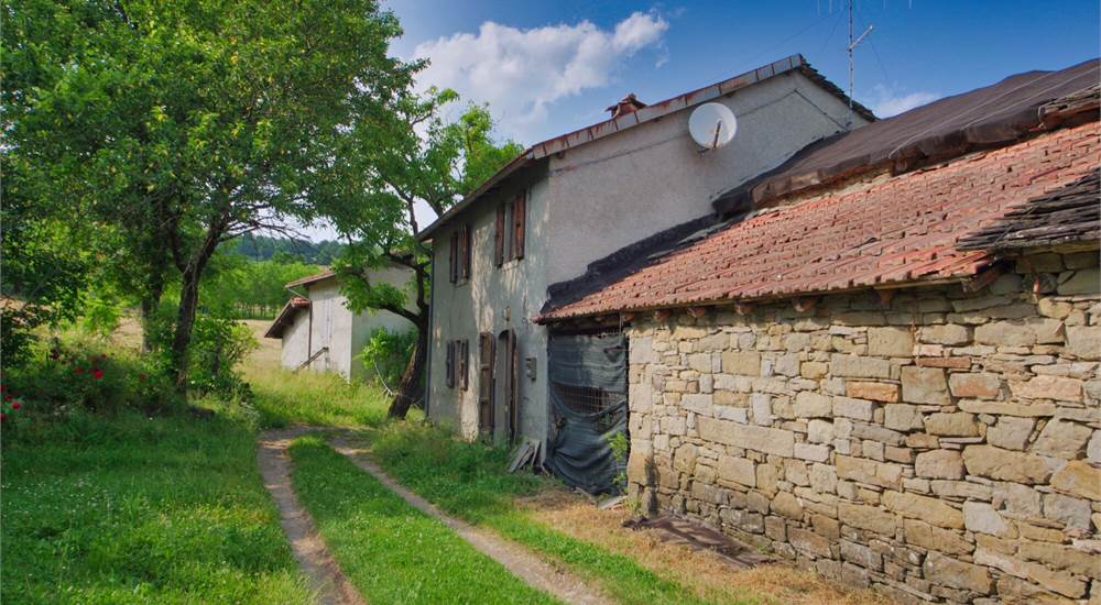 La casa vista da fuori