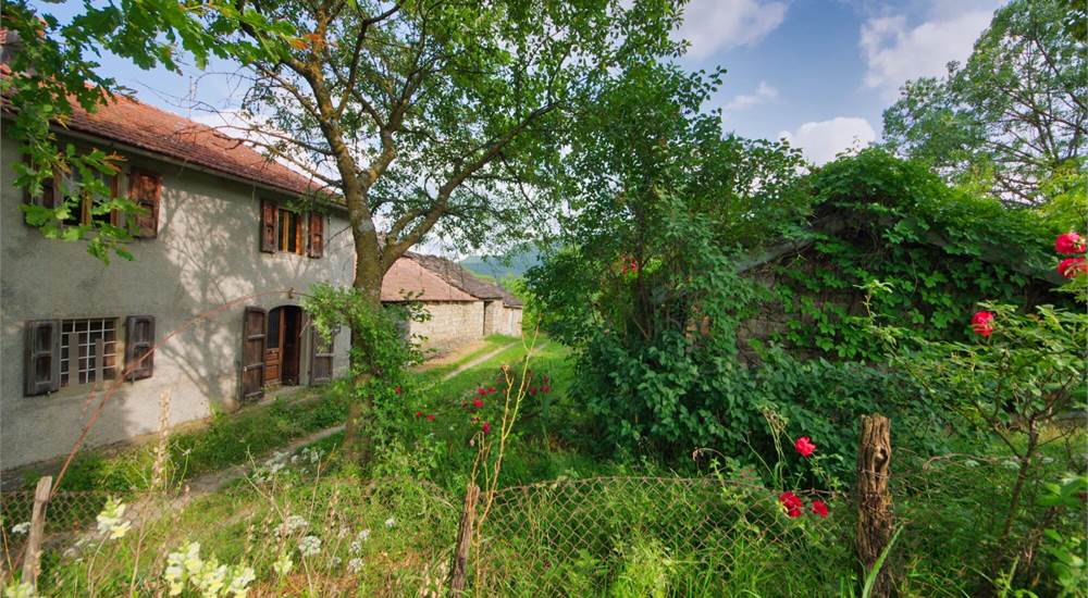 La casa vista da fuori