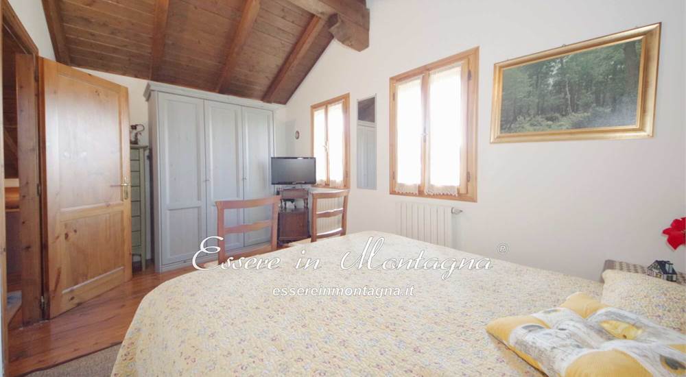 La stanza mansardata