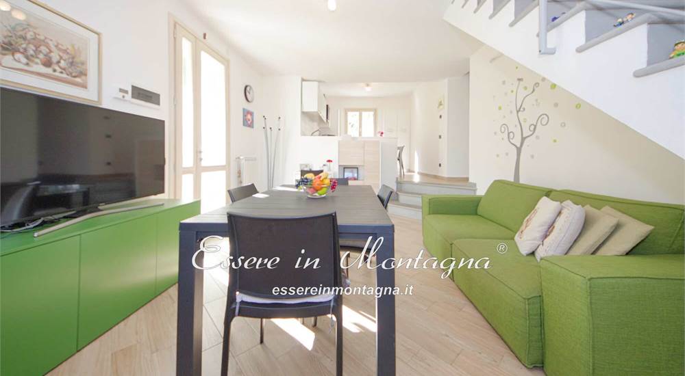 il soggiorno con stufa