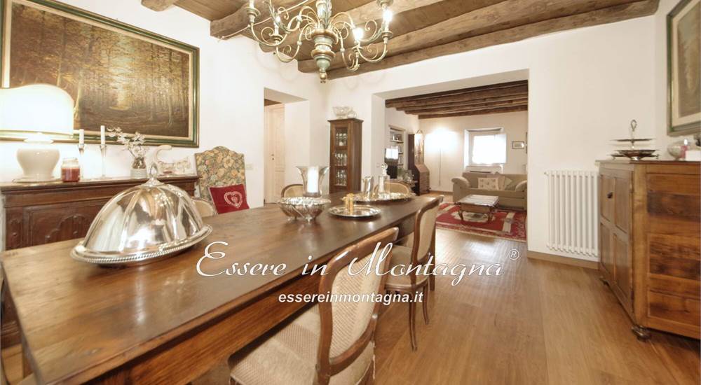 La sala da pranzo