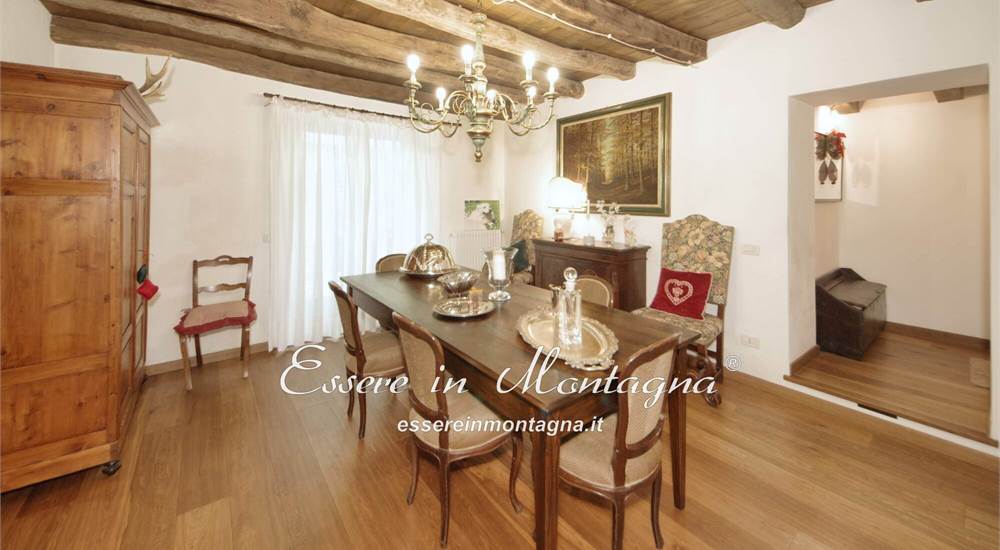 La sala da pranzo